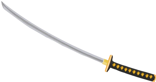 Katana Sword PNG Transparent Background