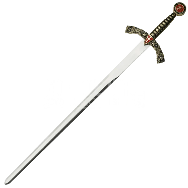 Medieval Crusader Sword PNG Transparent Background