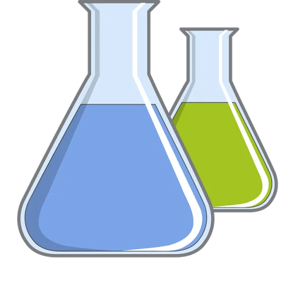 Science Lab Flasks PNG Transparent Background