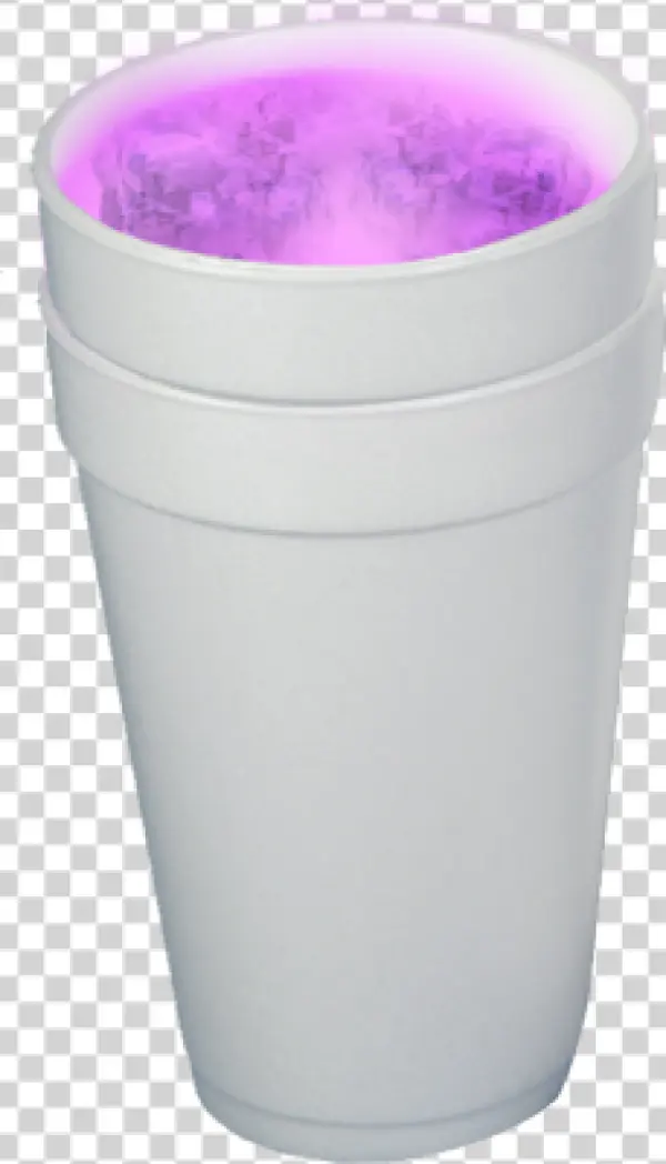 Purple Drink Styrofoam Cup PNG Transparent