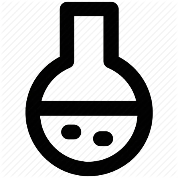 Science Lab Flask Icon PNG Transparent Background