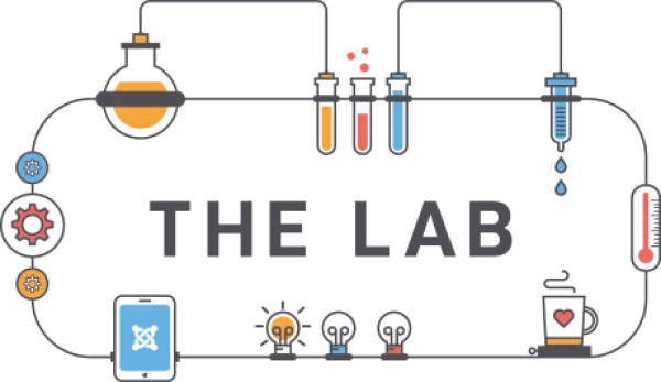 The Lab Creative Science Technology Concept Icon