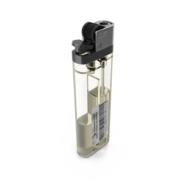 Clear Disposable Lighter PNG Transparent Background