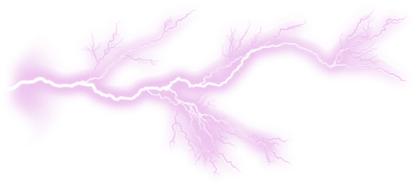 Electric Lightning Bolt PNG Transparent Background