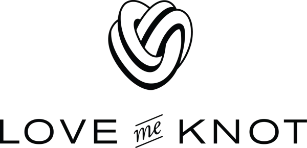 Love Me Knot Logo with Stylized Knot PNG