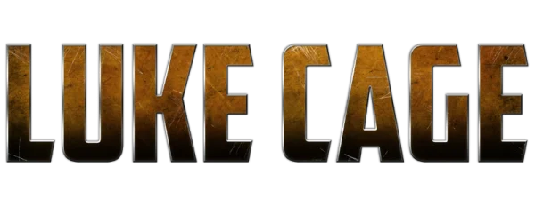 Luke Cage Text Logo PNG Transparent