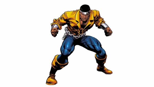 Luke Cage Power Man Comic Art PNG