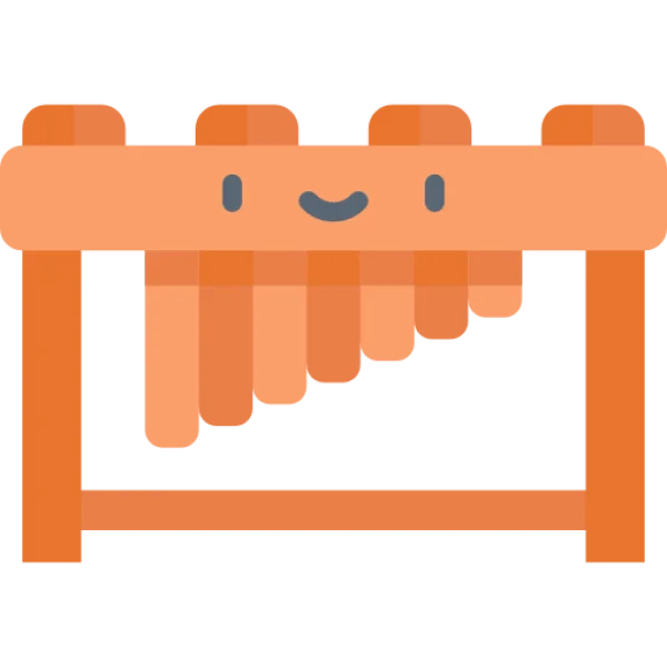 Smiling Marimba Icon PNG