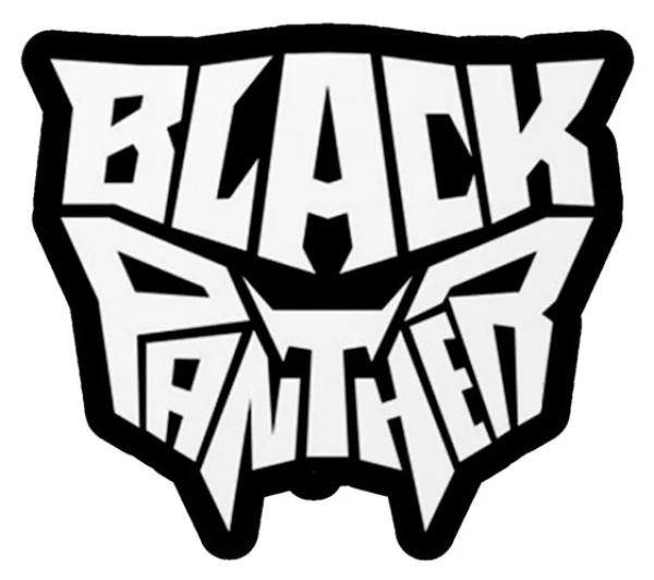 Black Panther Logo PNG Transparent Background