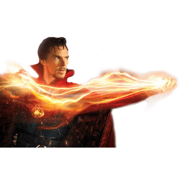 Doctor Strange Casting Magic Spell PNG Transparent