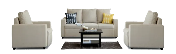 Modern Living Room Furniture Set PNG Transparent Background