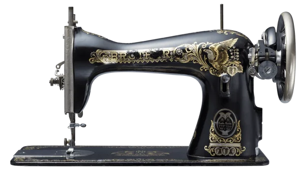 Vintage Brother Sewing Machine PNG Transparent Background