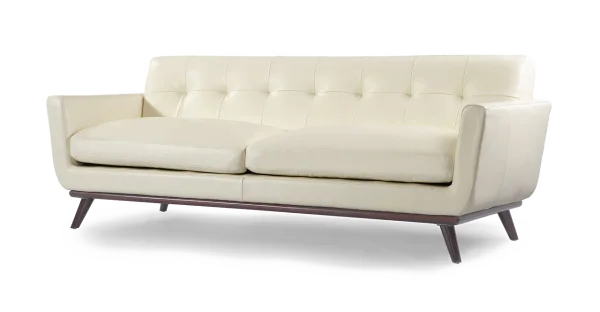 Cream Sofa PNG Transparent Background