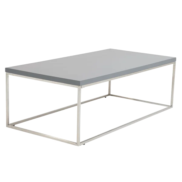 Modern Gray Coffee Table PNG Transparent Background