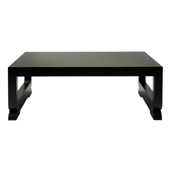 Modern Black Table PNG Transparent Background