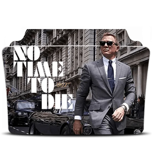 No Time To Die James Bond Folder Icon