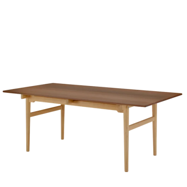 Modern Wooden Dining Table PNG Transparent