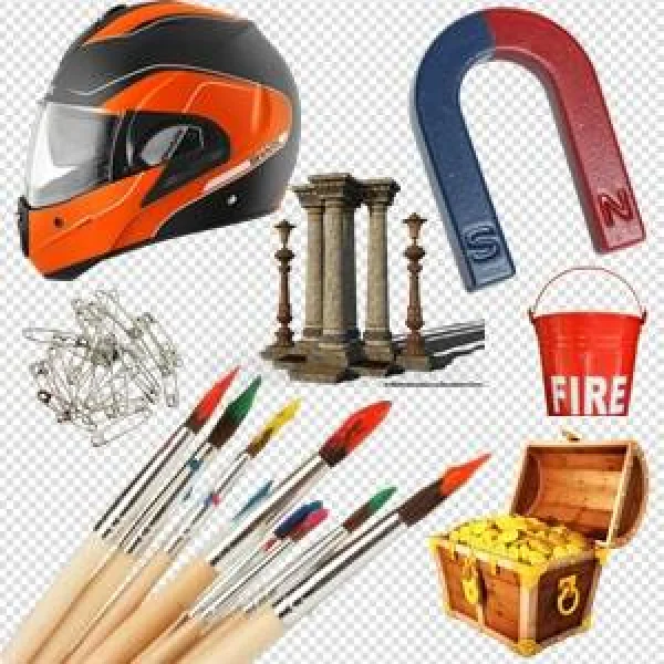 Assorted Objects Collection PNG Transparent