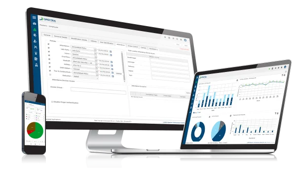SPECTRA Business Software on Multiple Devices PNG
