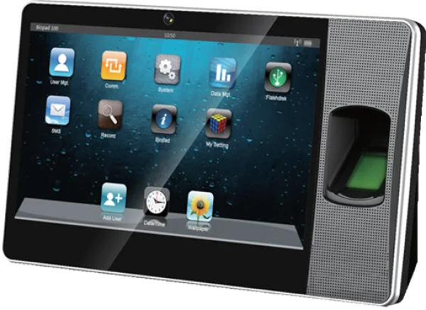 Biometric Fingerprint Time Clock Device PNG