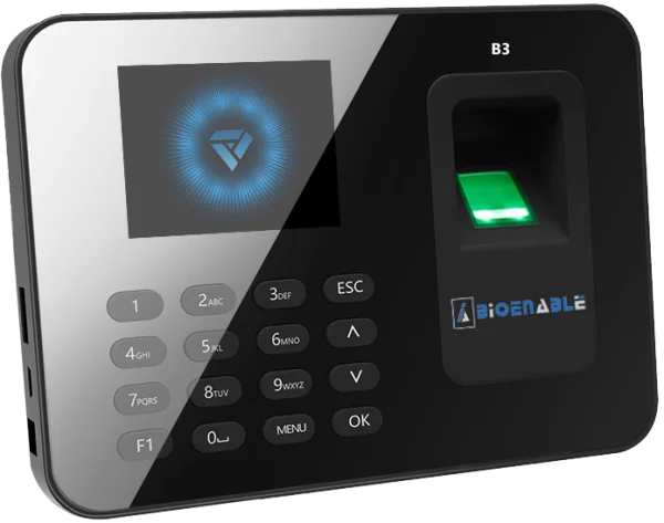 Biometric Fingerprint Time Clock Device PNG