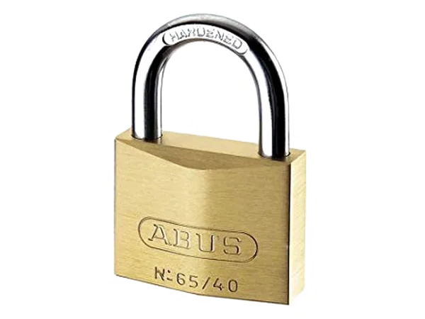 Brass Padlock PNG Transparent Background