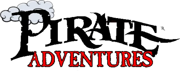 Pirate Adventures Text Logo PNG
