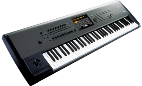 Professional Music Keyboard Synthesizer PNG