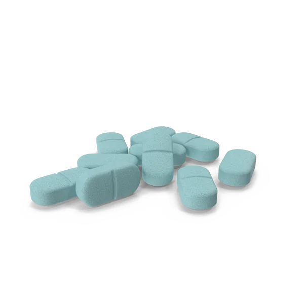 Blue Pills PNG Transparent Background