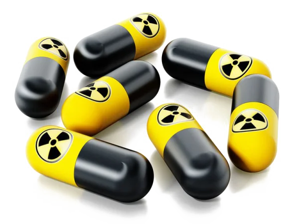 Radiation Hazard Capsules PNG Transparent Background