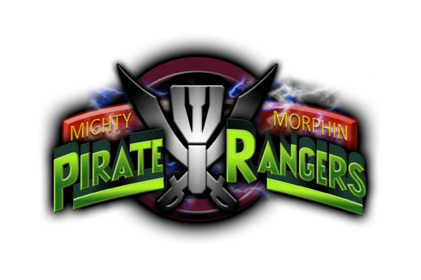 Mighty Morphin Pirate Rangers Logo PNG Transparent