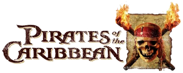 Pirates of the Caribbean Logo PNG Transparent Background