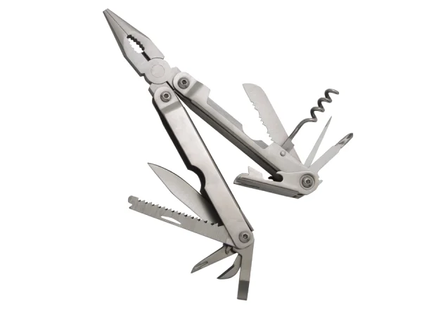 Silver Multi-Tool PNG Transparent Background