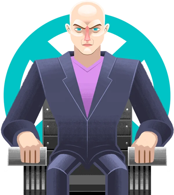 Mastermind Character Illustration PNG