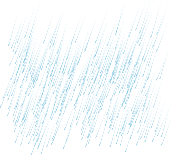 Blue Falling Rain Streaks PNG