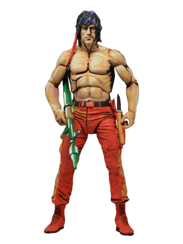 Rambo Action Figure with RPG PNG Transparent Background