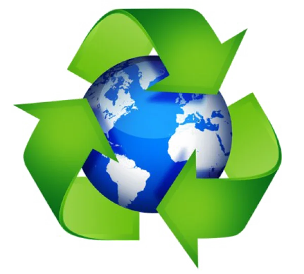 Earth Recycle Symbol Globe PNG Transparent
