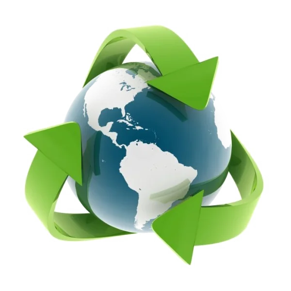Earth Recycling Symbol PNG Transparent Background
