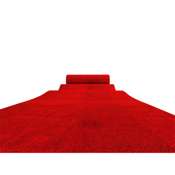 Red Carpet with Stairs PNG Transparent Background