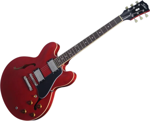 Red Electric Guitar Transparent Background