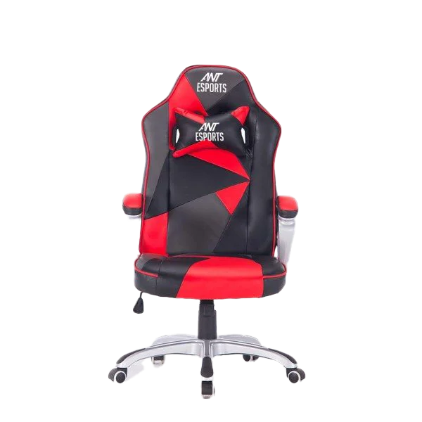 Red and Black ANT ESPORTS Gaming Chair PNG Transparent