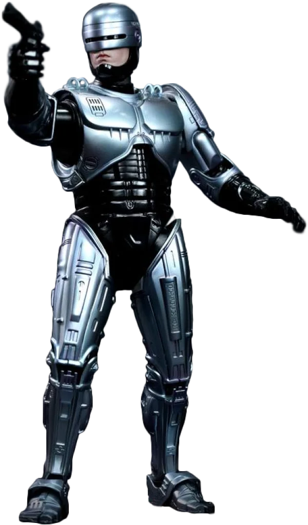 Robocop Character PNG Transparent Background