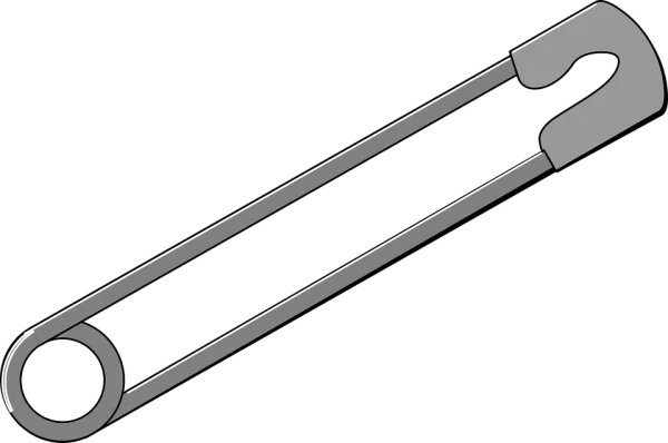 Safety Pin PNG Transparent Background