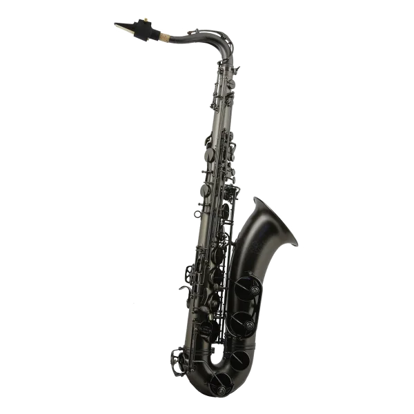 Black Saxophone PNG Transparent Background