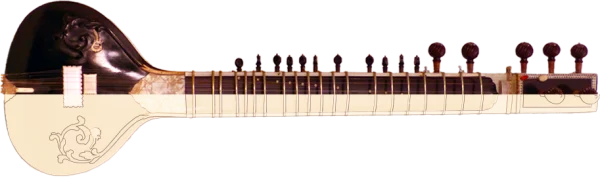 Traditional Indian Sitar Instrument PNG
