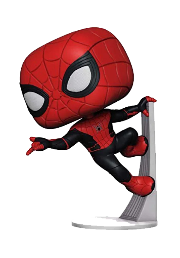 Funko Pop Spider-Man Figure Transparent PNG