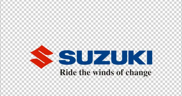Suzuki Logo with Slogan PNG Transparent