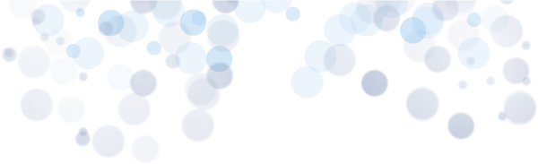 Abstract Blue Bubbles PNG Transparent Background