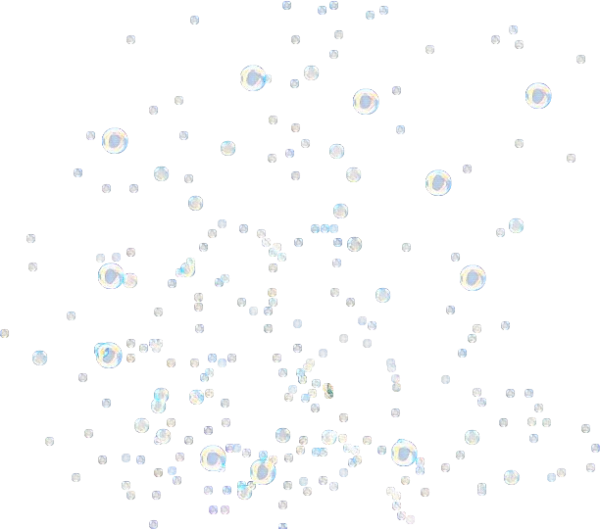 Iridescent Soap Bubbles PNG Transparent Background