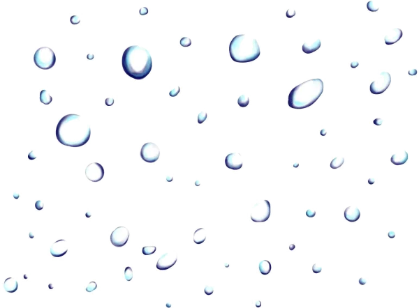 Water Droplets Transparent PNG